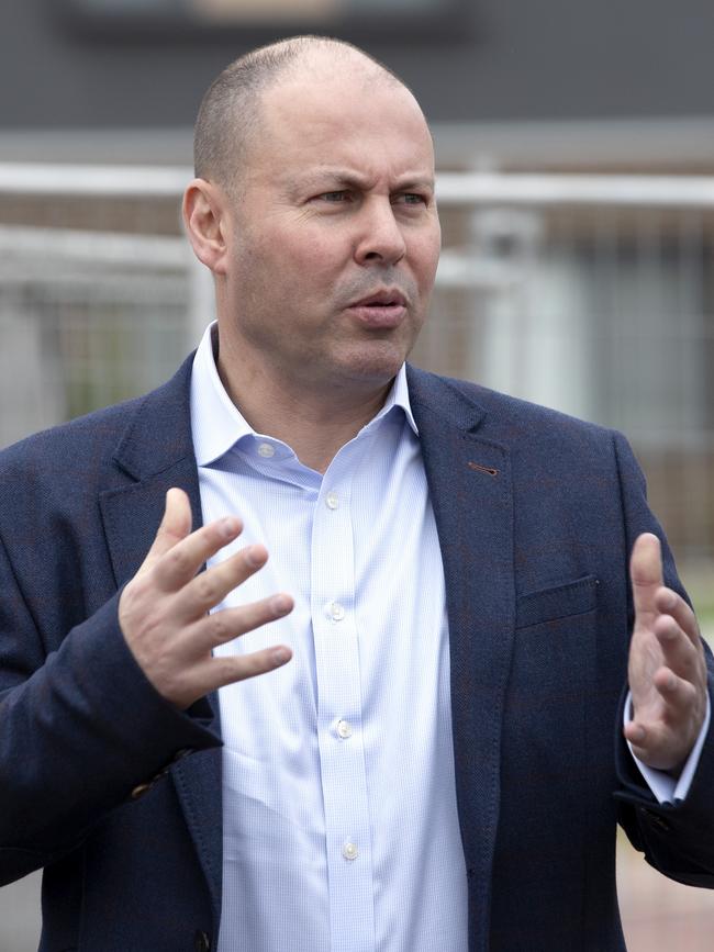 Treasurer Josh Frydenberg. Picture: NCA NewsWire / David Geraghty