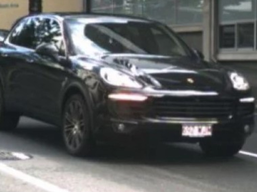 A Porsche Cayenne station wagon was found in the area. Picture: Queensland Police