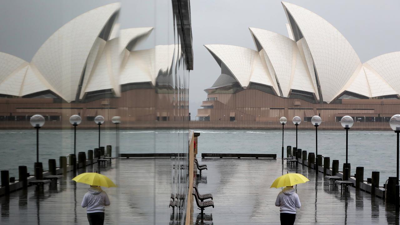 A La Nina means wetter days are more likely across much of eastern Australia. Picture: Damian Shaw