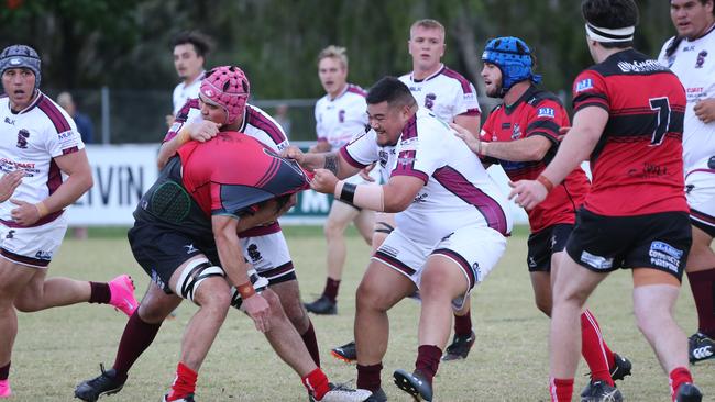 GCDRU Round 1 - Griffith Uni Colleges Knights v Nerang Bulls