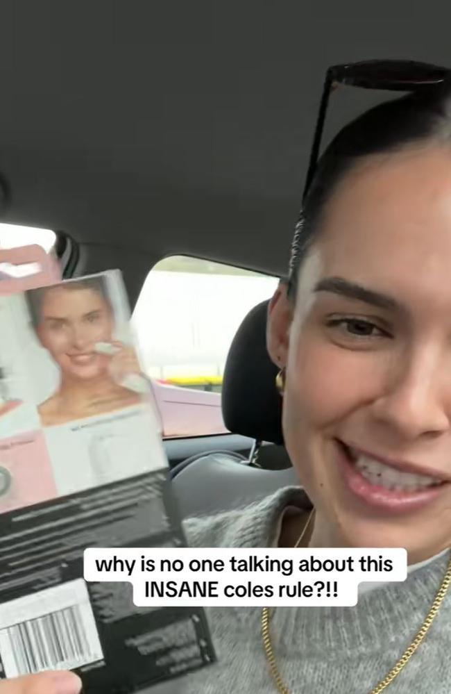 It saw her score a $50 beauty product for free. Picture: TikTok/HanaAnderson