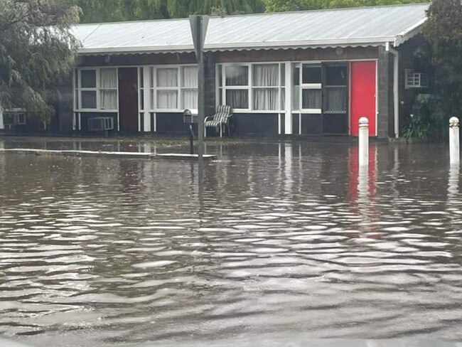 Storms and hail in Naracoorte Picture: Facebook