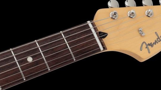 The rosewood fingerboard looks and plays incredible.