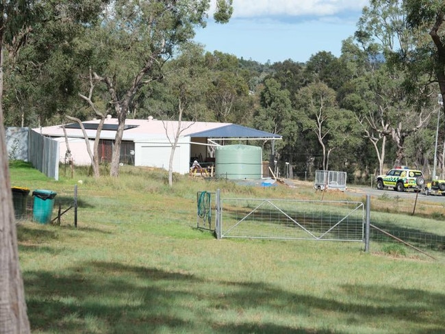 The Coonabarabran house where the dead children were found.