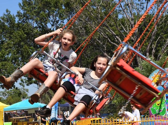 Fred's Pass Show Held at Freds Pass Reserve,   the Show celebrate its 39th year, fun in side show ally  Pic Katrina Bridgeford.