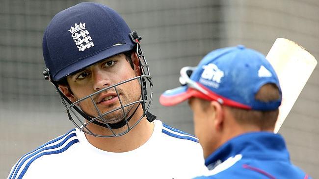 England skipper Alastair Cook and coach Andy Flower face a battle to assemble a fit squad for the Boxing Day Test. Picture: W...