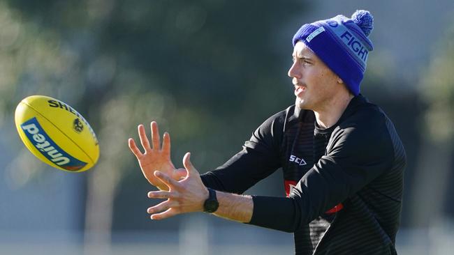 Darcy Cameron impressed in his Collingwood debut on Thursday night. Picture: Michael Dodge/AAP