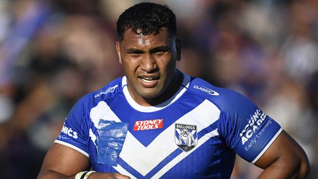 Tevita Pangai Jr is fighting for the first time since he quit the NRL. (Photo by Ian Hitchcock/Getty Images)