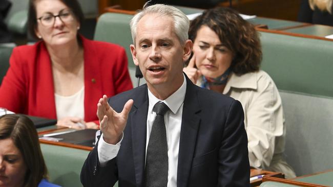 Immigration Minister Andrew Giles. Picture: NewsWire / Martin Ollman