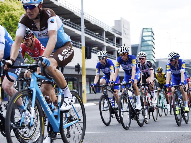 The final climb up Yarra Street will test all riders. Picture: Alan Barber