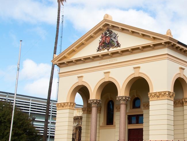 Dubbo Courthouse. News reporter Ryan Young. Picture:  Jedd Manning/Western Aerial Productions