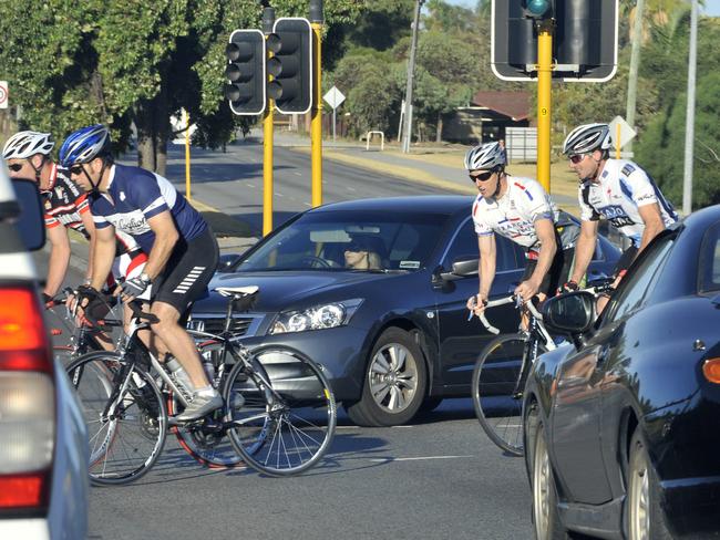 The cycling downturn comes amid new RAA travel data which showed Adelaide had the highest percentage of people who commuted via a car of any capital city.