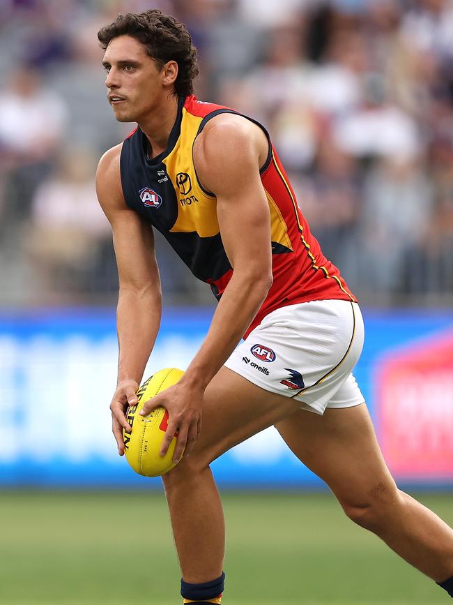 James Borlase in action for the Crows this season. Picture: Paul Kane/Getty Images