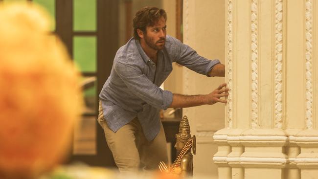 Armie Hammer in Hotel Mumbai.