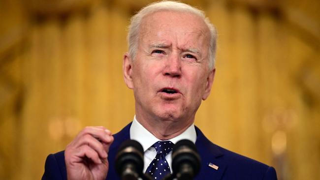 US President Joe Biden. Picture: AFP