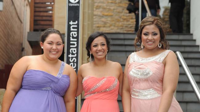 St Patrick’s College, Campbelltown year 12 students celebrating their formal in Wollongong in 2012.