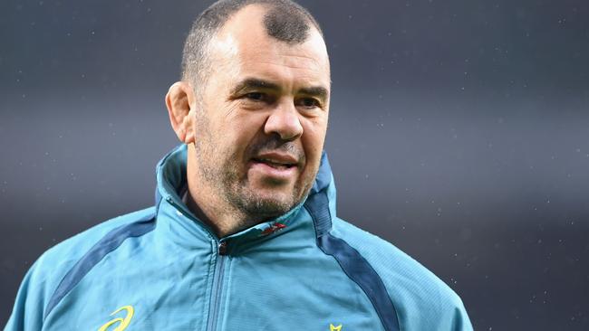 Michael Cheika fired up when he didn’t like the line of a reporter’s questioning.