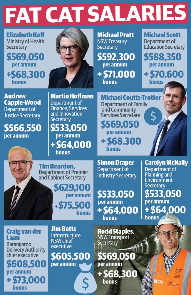 Show me the money: Senior public servants and their salaries