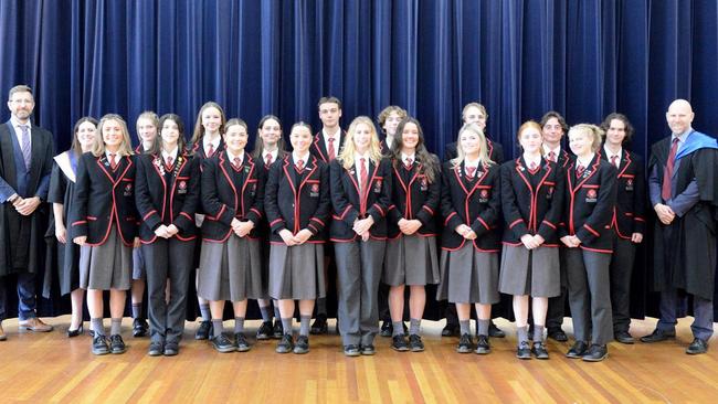 Balcombe Grammar School leadership team for 2024.