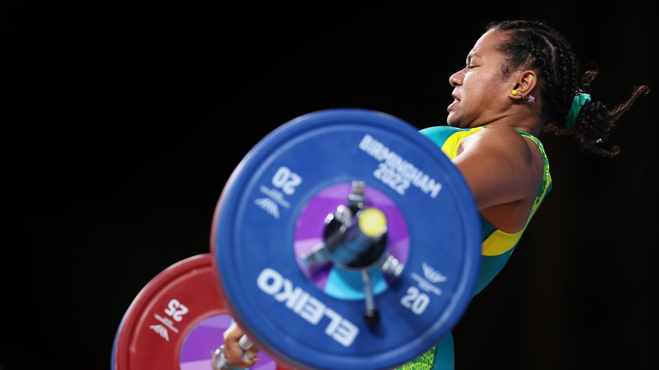 Eileen Cikamatana of Team Australia has won gold