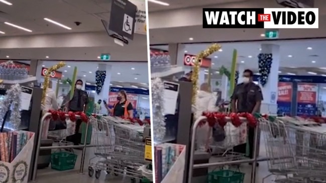 Woman screams, rams trolley at Woolworths staff