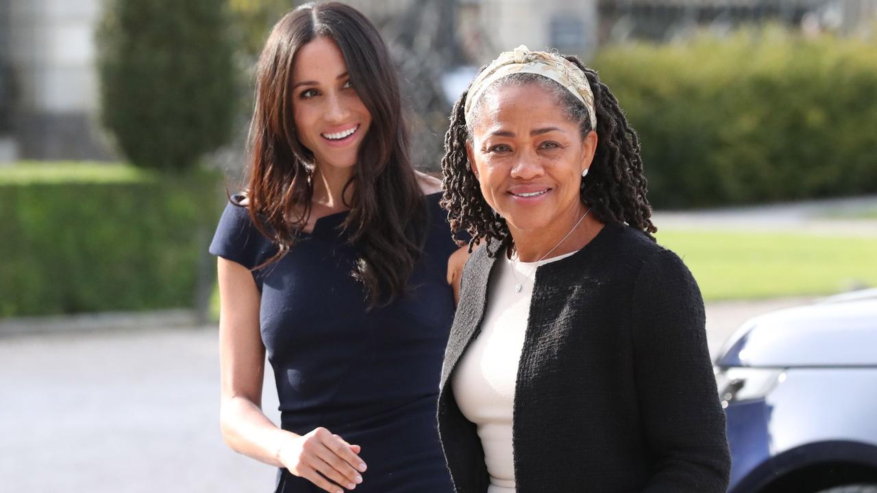 Meghan’s mum Doria lives in LA. Picture: Steve Parsons/Pool/AFP