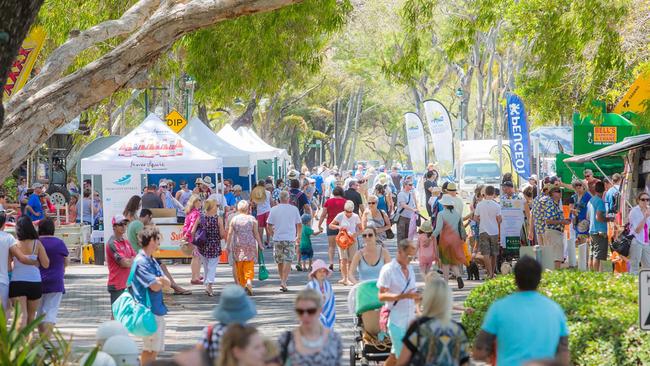 Palm Cove Markets on Williams Esplanade are held by the Rotary Club on the first Sunday of each month from 8am – 2pm. Picture: supplied.