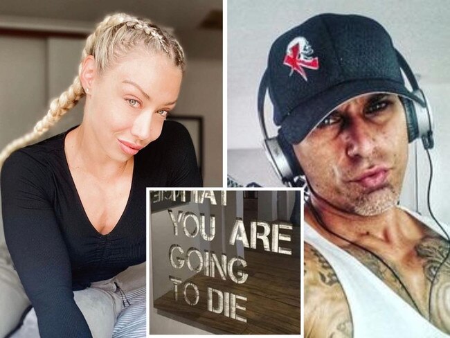 Bodybuilder's eerie post before mum stabbed to death