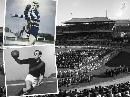 Geelong v Essendon 1952 Ekka