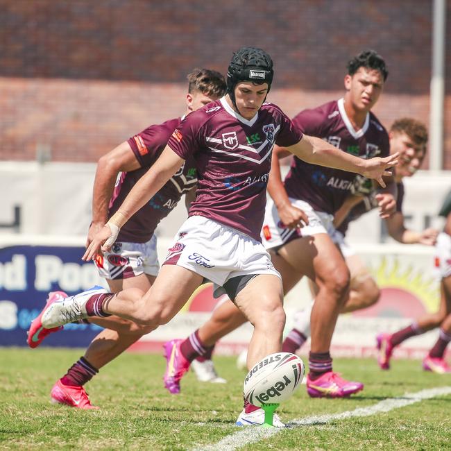 Marley McLaren. Logan Magpies V Burliegh Bears at UAA Park in the Mal Meninga Cup. Picture: Glenn Campbell