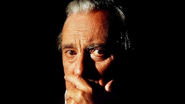 American writer Gore Vidal, pictured in Melbourne in 1996, eventually became a man out of time.