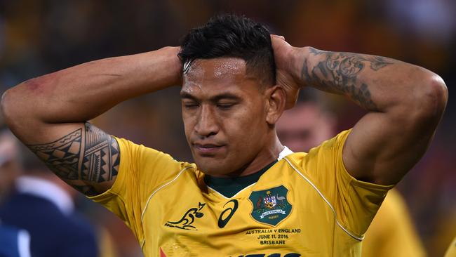 Wallabies player Israel Folau is set to face the music