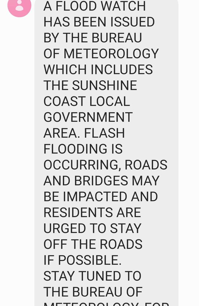 Residents across the region on Wednesday, February 23 woke up to an early text message that warned a flood watch had been issued.