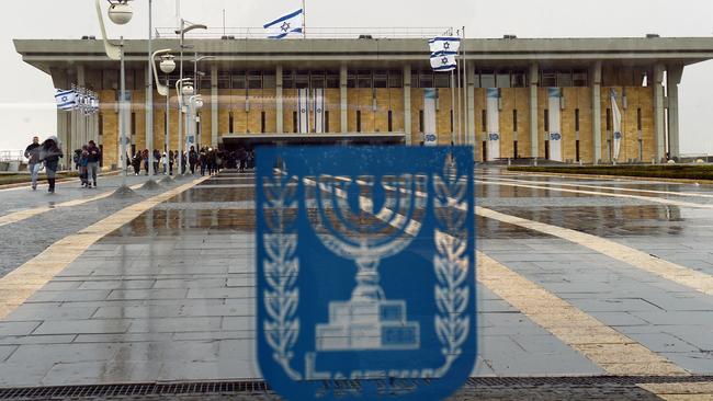 The Knesset or parliament of Israel in Jerusalem. Picture: AAP Image/Mick Tsikas