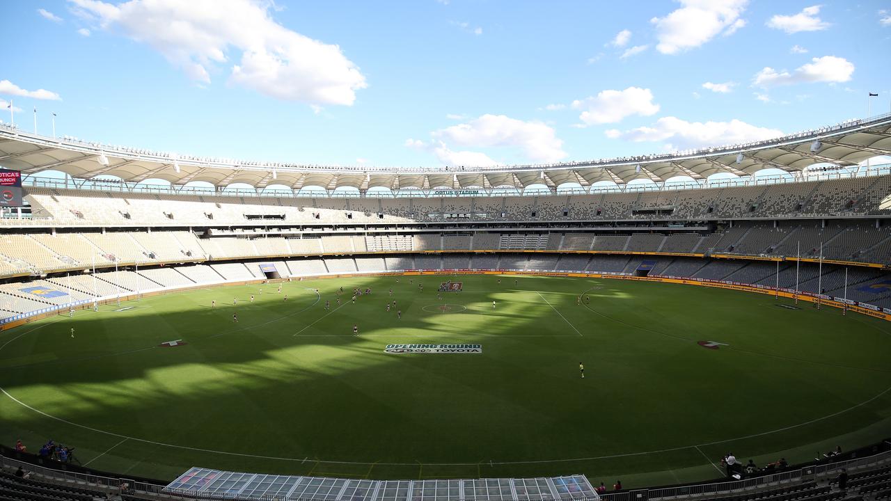 Optus Stadium Man Charged After Allegedly Driving Recklessly On Oval