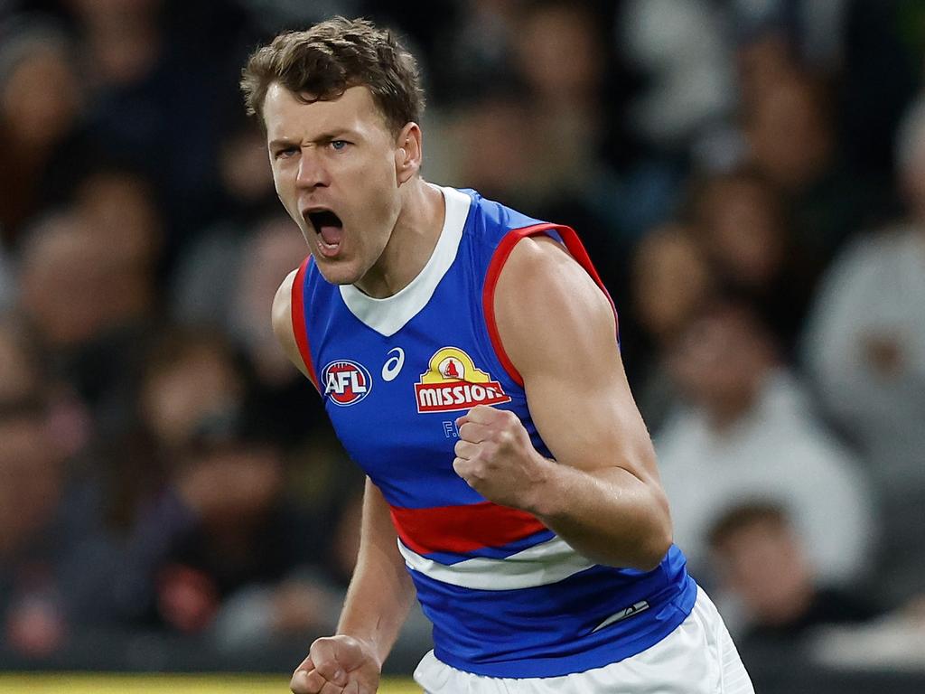 Jack Macrae has chosen St Kilda as his preferred club to be traded to. Picture: Michael Willson/AFL Photos via Getty Images