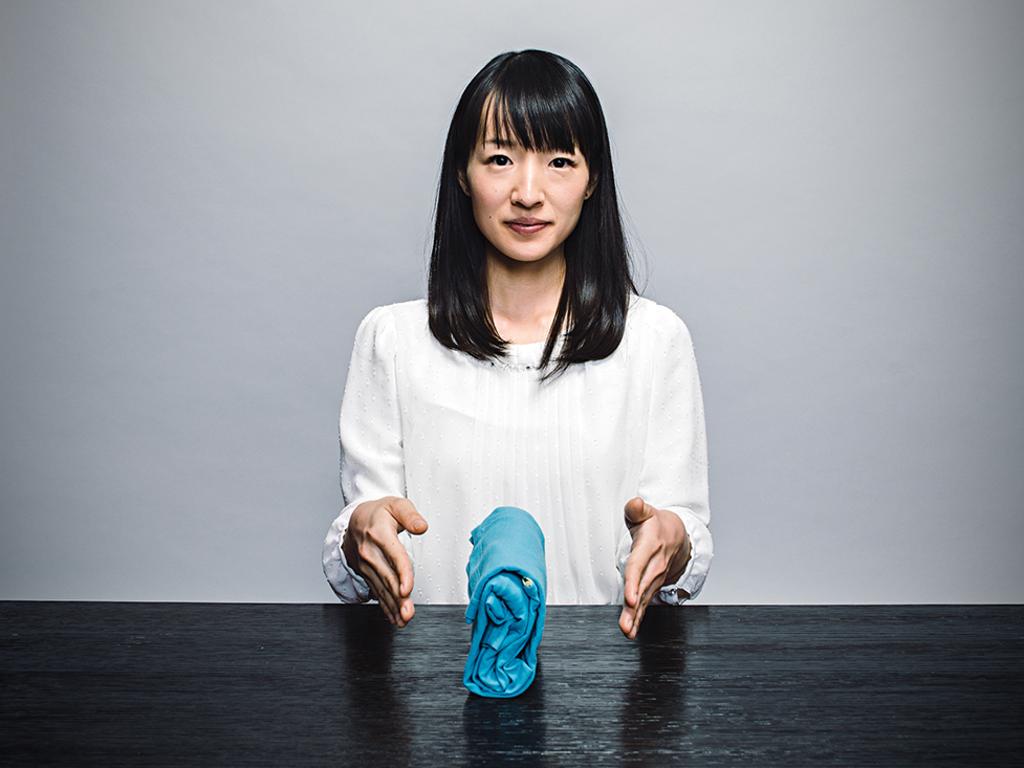 Marie Kondo, tidiness expert Picture: Irwin Wong