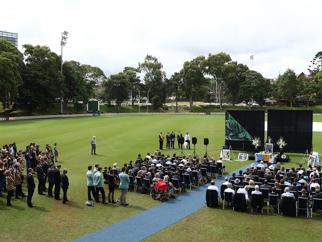 Around 1,000 family and friends attended Sydney University today. Picture: Getty Images