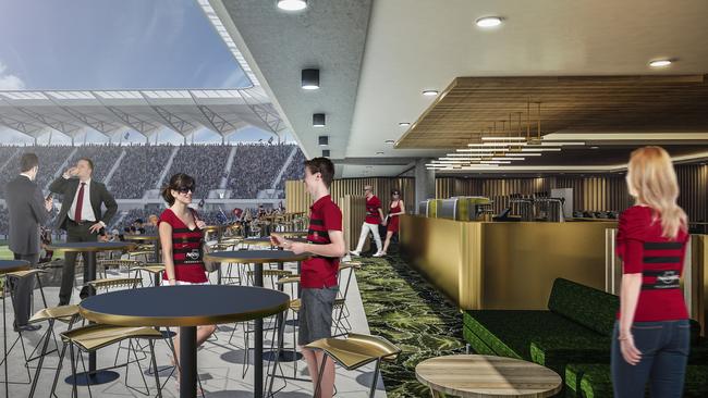 Parramatta Eels CEO Bernie Gurr says the club has stressed to the operators the importance of having affordable food and drink options.