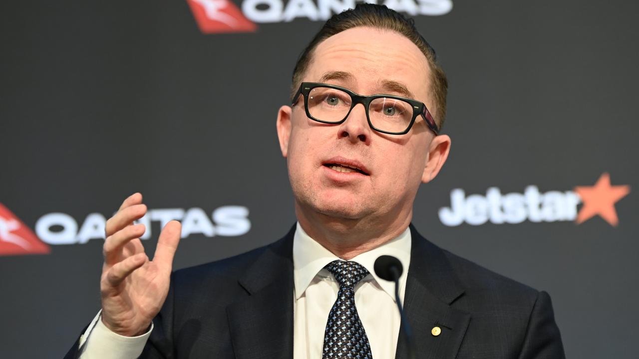 Qantas chief executive Alan Joyce. Picture: NCA NewsWire / Jeremy Piper