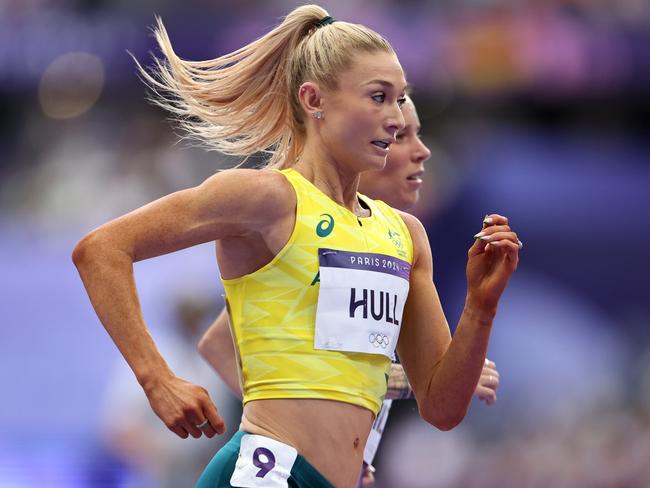 Jessica Hull is a real chance for gold in the women’s 1500 metres. Picture: Hannah Peters/Getty Images