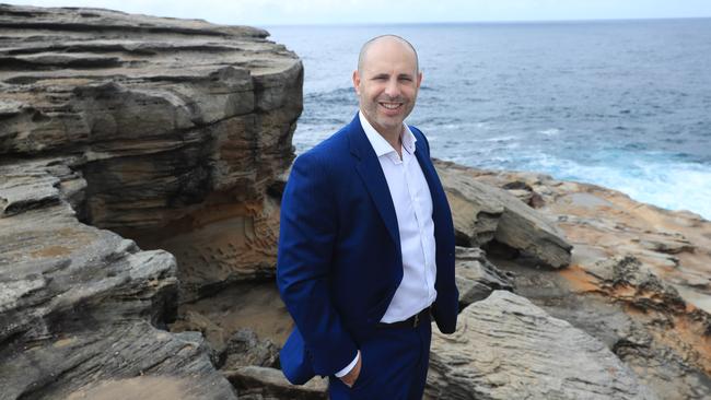 Steven Glass, above at Sydney Maroubra Beach, says Pella has been inundated with ‘very strong commitments’, including an external capital raising funded by a major investment from a ‘very wealthy family ­office’. Picture: John Feder