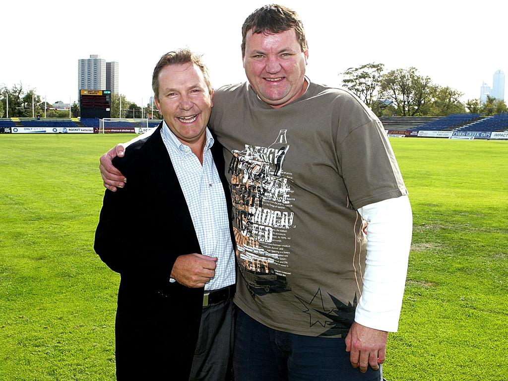 Phil Waight and John Bourke have since made amends. Picture: News Corp Australia