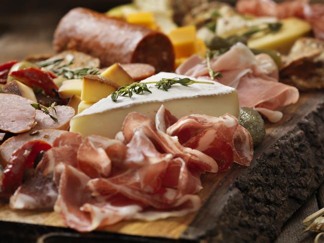 Raiders members will enjoy a charcuterie board.