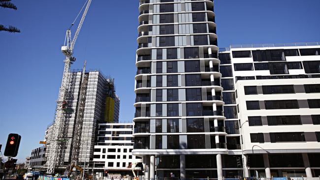 Meriton apartments in Sydney. Picture: Adam Yip