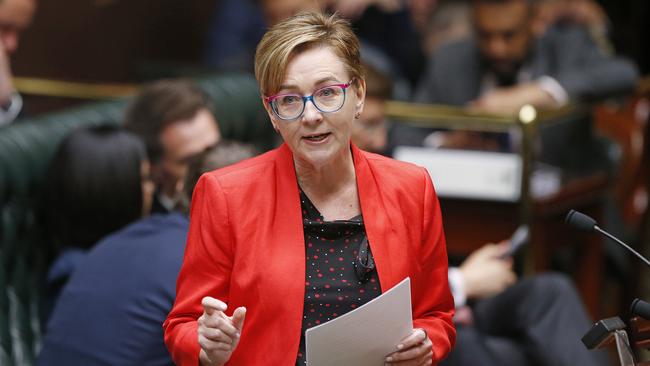 Prevention of Domestic Violence and Sexual Assault Minister Jodie Harrison says the online forum was sickening. Picture: John Appleyard