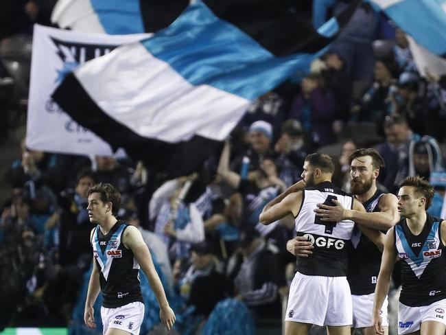 The City of Melbourne and Mildura had the most Victorian based Port Adelaide members Picture: AAP Image/Daniel Pockett