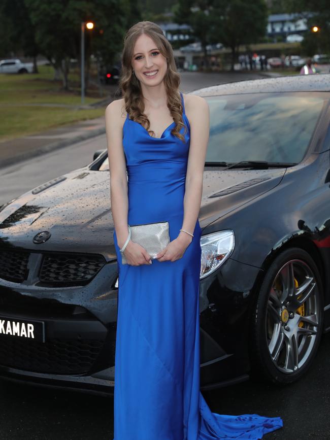 Pacific Pines High formal, at the school. Grace Akers Picture Glenn Hampson