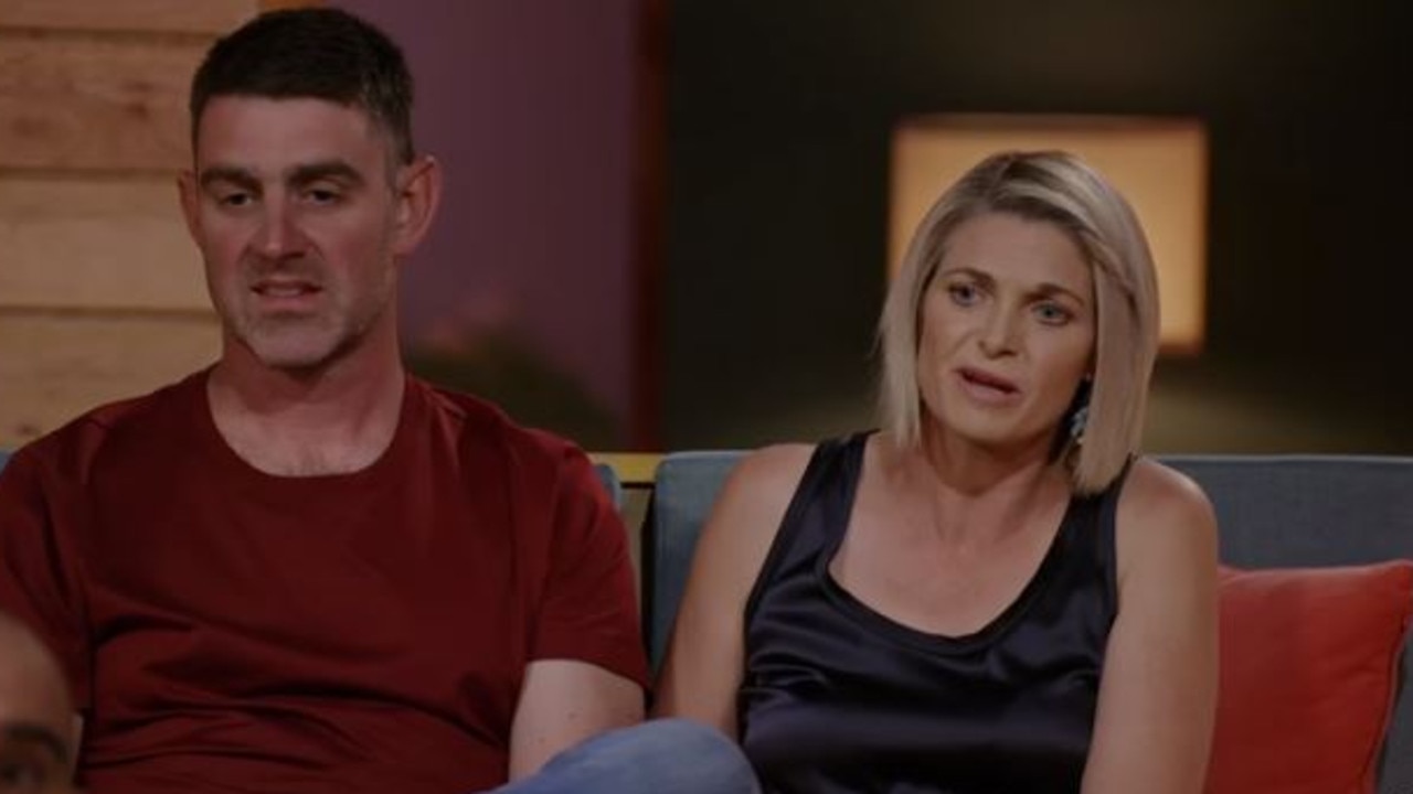 Rob and Sioux also wondered about the divide between the couple’s lack of camping experience and parenting style. Picture: Channel 9