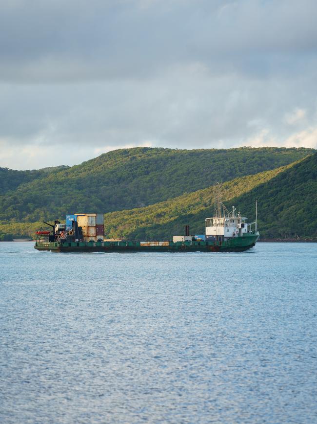 Images of the current freight supply in Northern Peninsula, Torres Strait, Cape York and Gulf regions. Picture: supplied